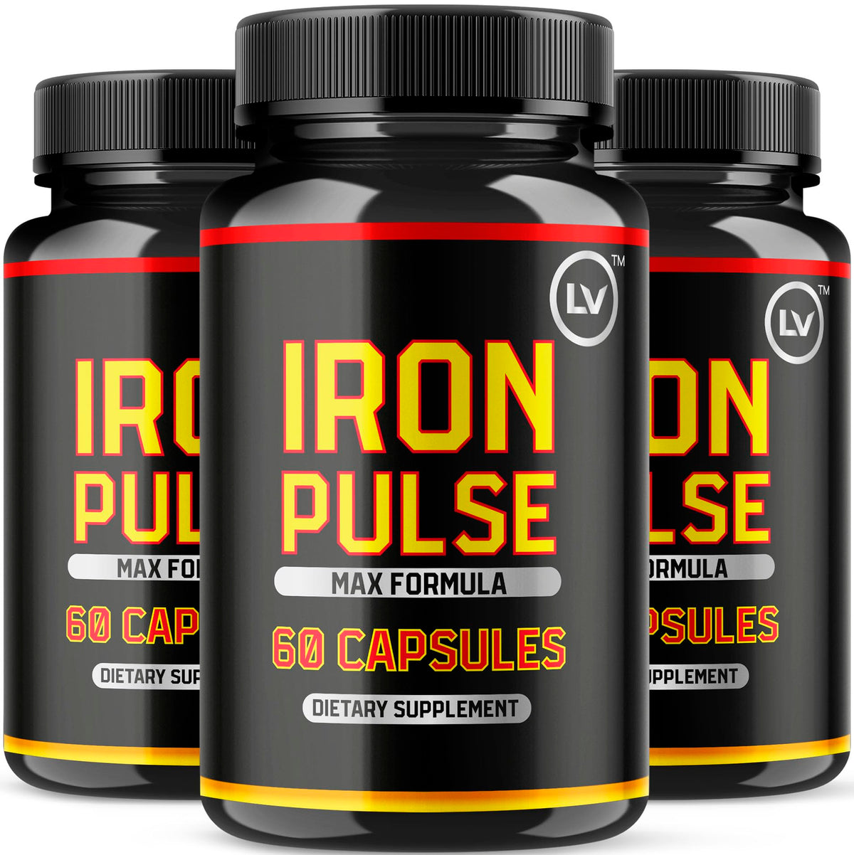 LIVORKA IronPulse bottle, convenient daily iron support in a clean display