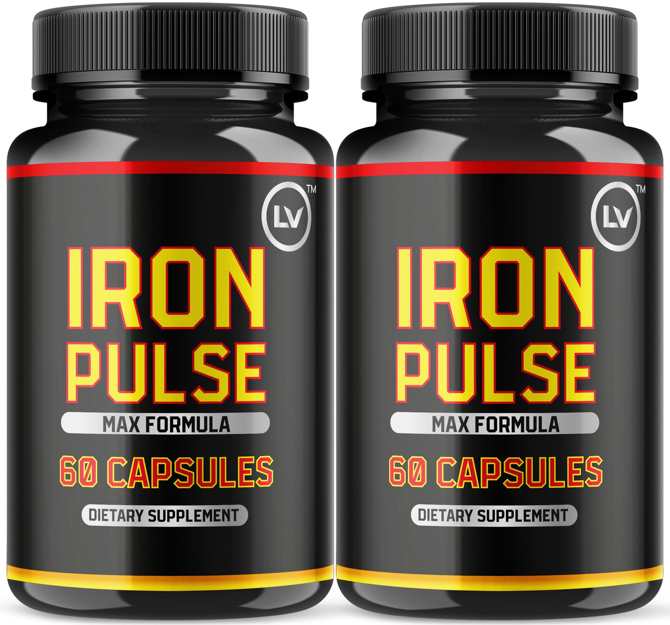 LIVORKA IronPulse capsules bottle ready for daily iron support in your routine.