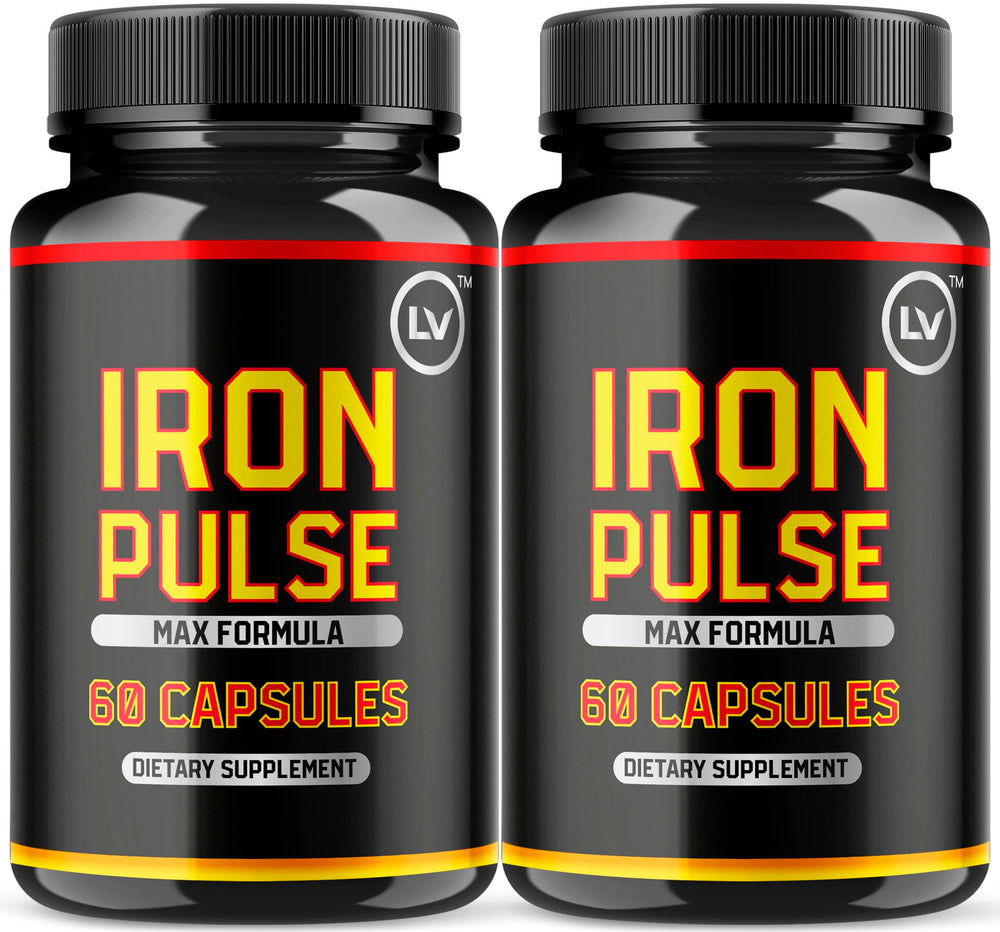 LIVORKA IronPulse capsules bottle ready for daily iron support in your routine.