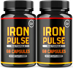 LIVORKA IronPulse capsules bottle ready for daily iron support in your routine.