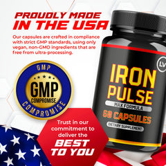 LIVORKA IronPulse five-pack insert highlighting value and long-term use