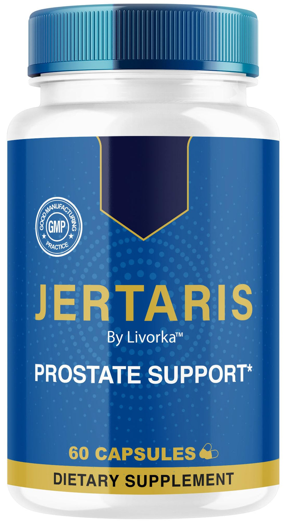 LIVORKA Jertaris bottle front view for convenient daily support