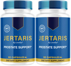LIVORKA Jertaris capsules bottle front for daily wellness support.