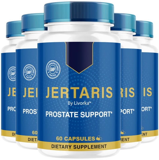 Livorka Jertaris capsules bottle for daily wellness with premium formula.