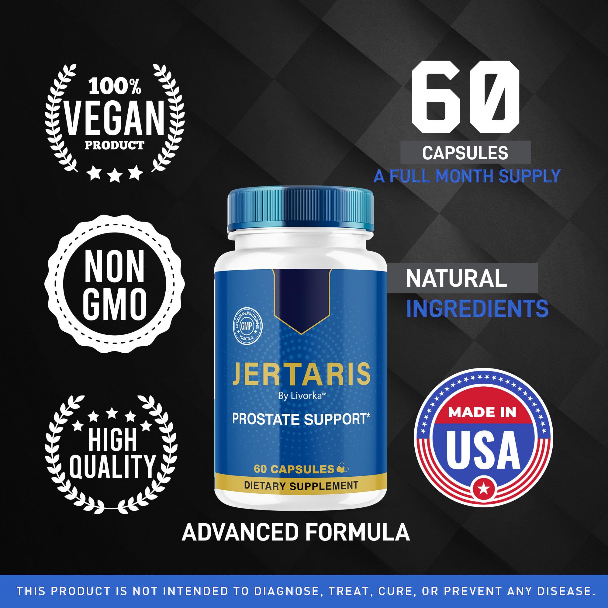 LIVORKA Jertaris packaging box details for official product credibility