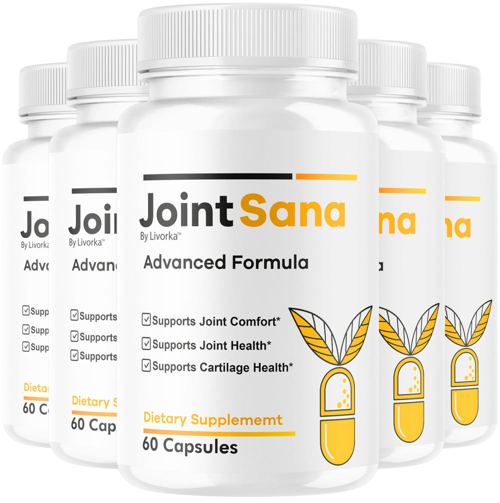 LIVORKA Joint Sana bottle with capsules for daily joint support