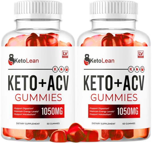 LIVORKA Keto Lean ACV Gummies bottle for easy daily use.