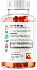 Close-up of LIVORKA Keto Lean ACV Gummies texture for a fruity bite.