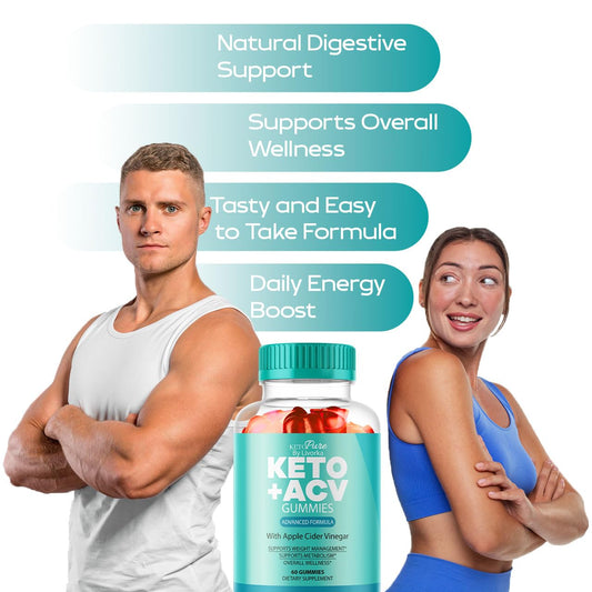 LIVORKA Keto Pure ACV Gummies close-up reveals chewy, flavorful gummies.