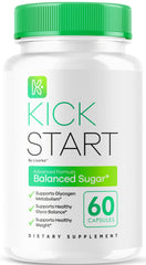 LIVORKA Kick Start Glyco Optimizer bottle front promotes daily wellness