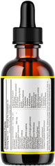 LIVORKA Kings Sugar Defender bottle and glass ready for use
