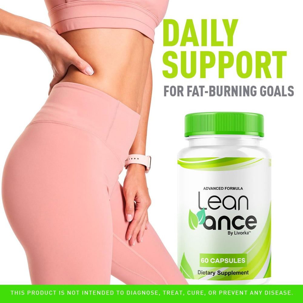 LIVORKA LeanVance capsules close-up highlighting daily wellness