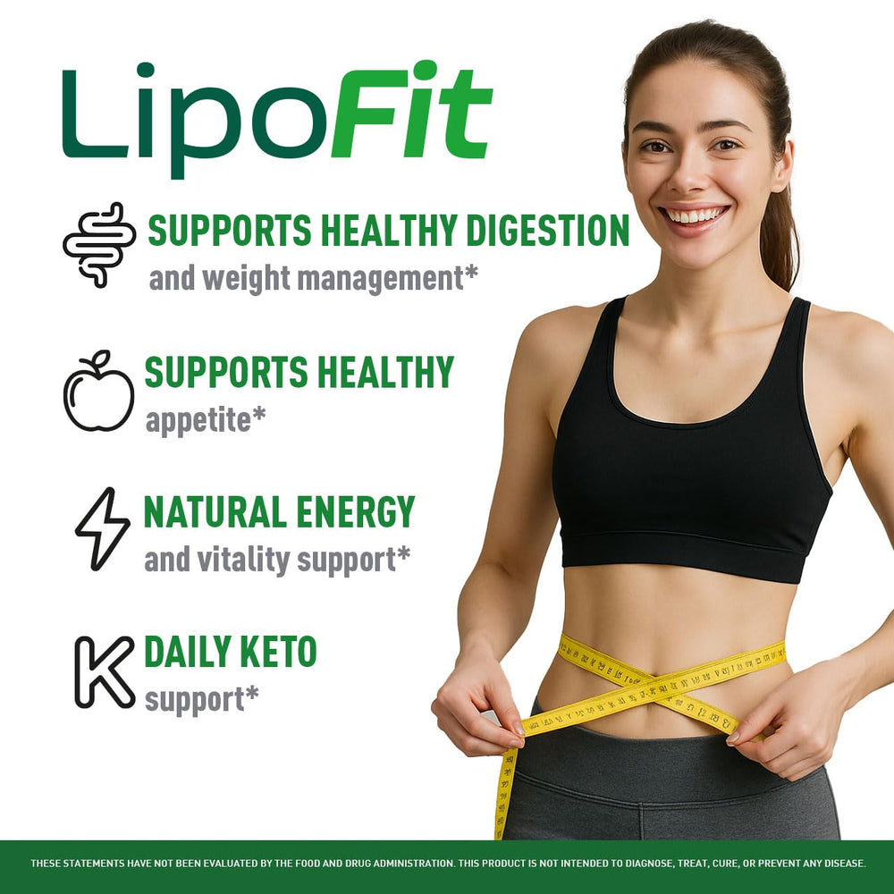 Livorka Lipo Fit bottle label closeup highlights natural ingredients
