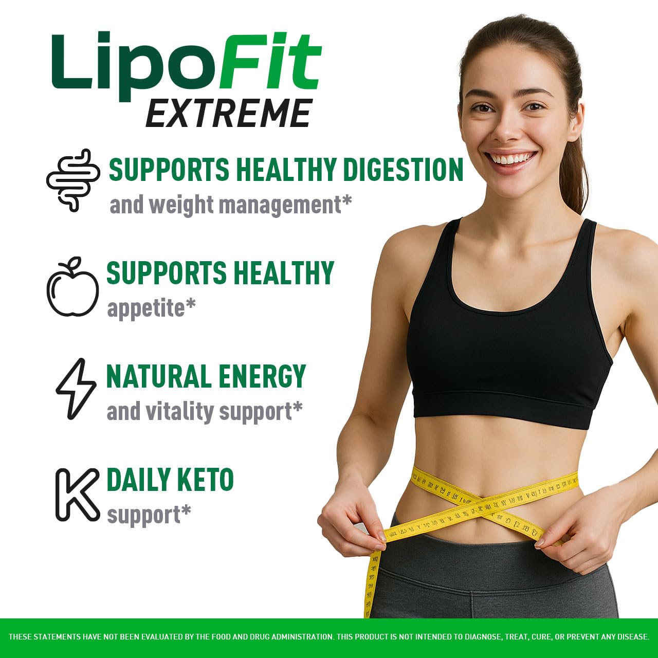 LIVORKA Lipo Fit Extreme bottle-side angle for on-the-go use.