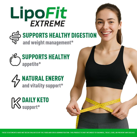 LIVORKA Lipo Fit Extreme bottle-side angle for on-the-go use.