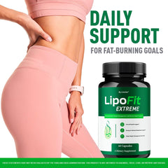 LIVORKA Lipo Fit Extreme capsules close-up, easy-to-swallow daily capsules.