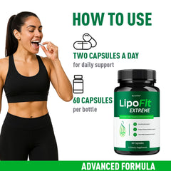 LIVORKA Lipo Fit Extreme packaging box emphasizing premium quality.