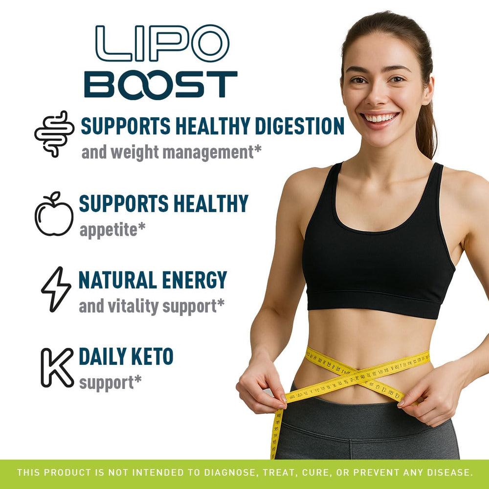LIVORKA LipoBoost Drops back label highlights advanced formula and ingredients.