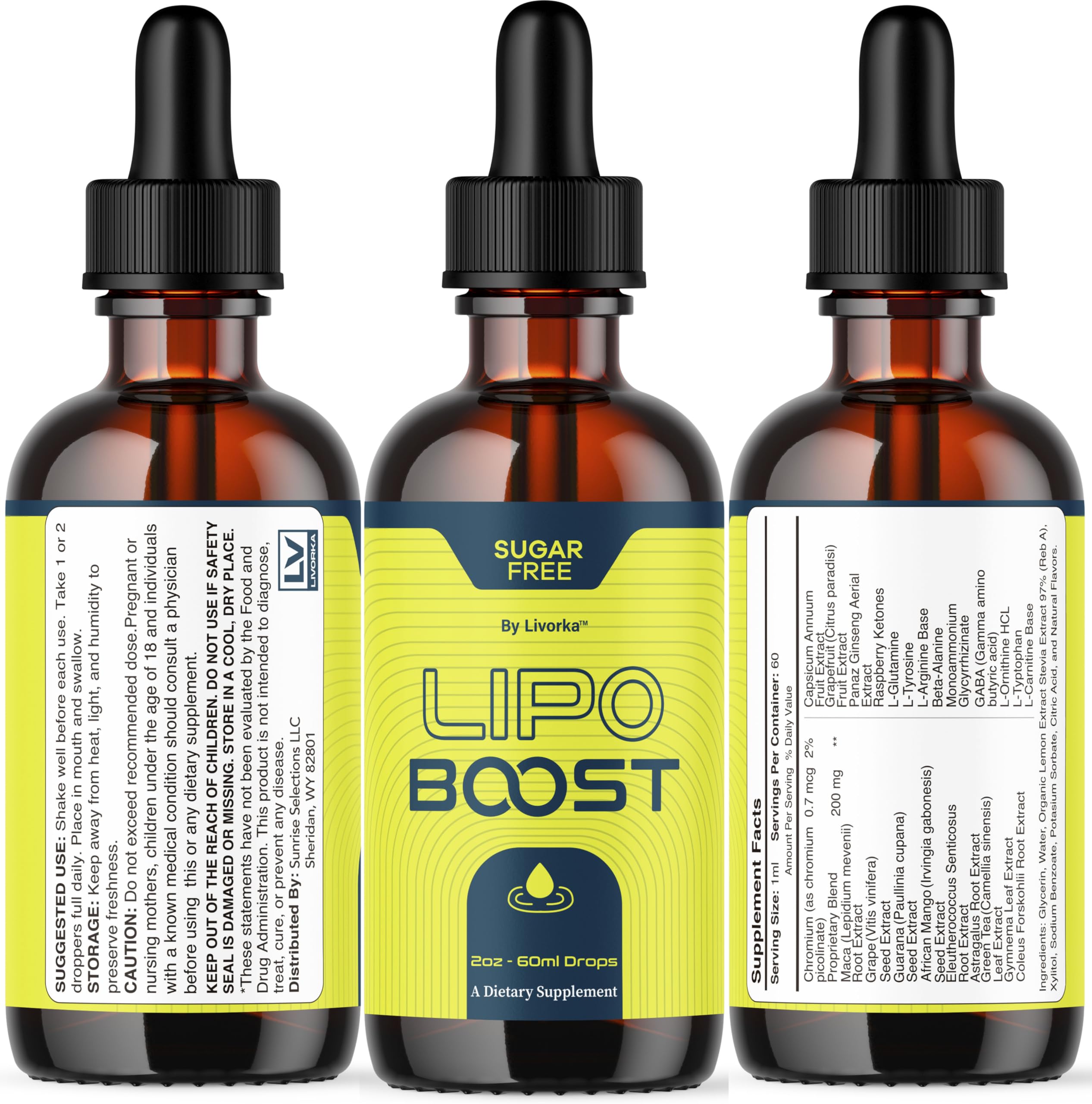 LIVORKA brand and product display for everyday wellness support.