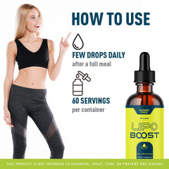 Two-pack LIVORKA LipoBoost Drops packaging signals value and convenience.