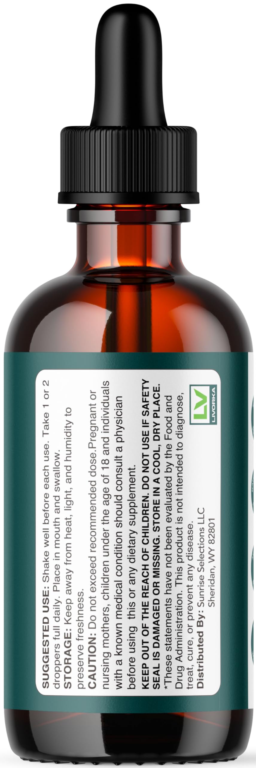 LIVORKA Lipowave Drops after-meal routine for gentle digestive support.