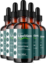 LIVORKA Lipowave Drops bottle front view highlighting wellness support