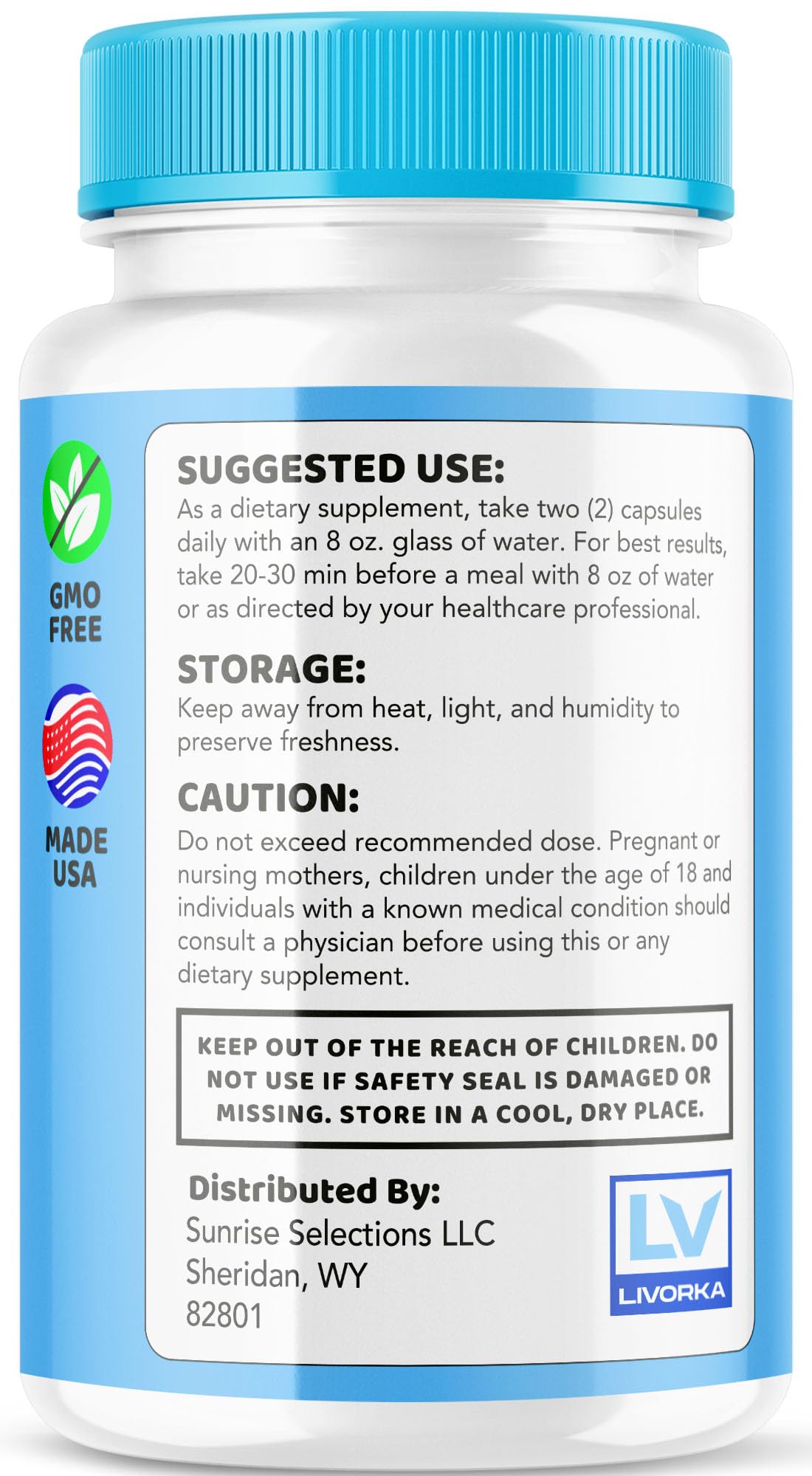 LIVORKA Memo Defender daily-dose pour demonstrates simple wellness routine