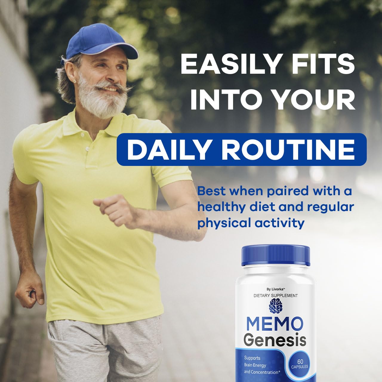 180 capsules total for consistent daily use