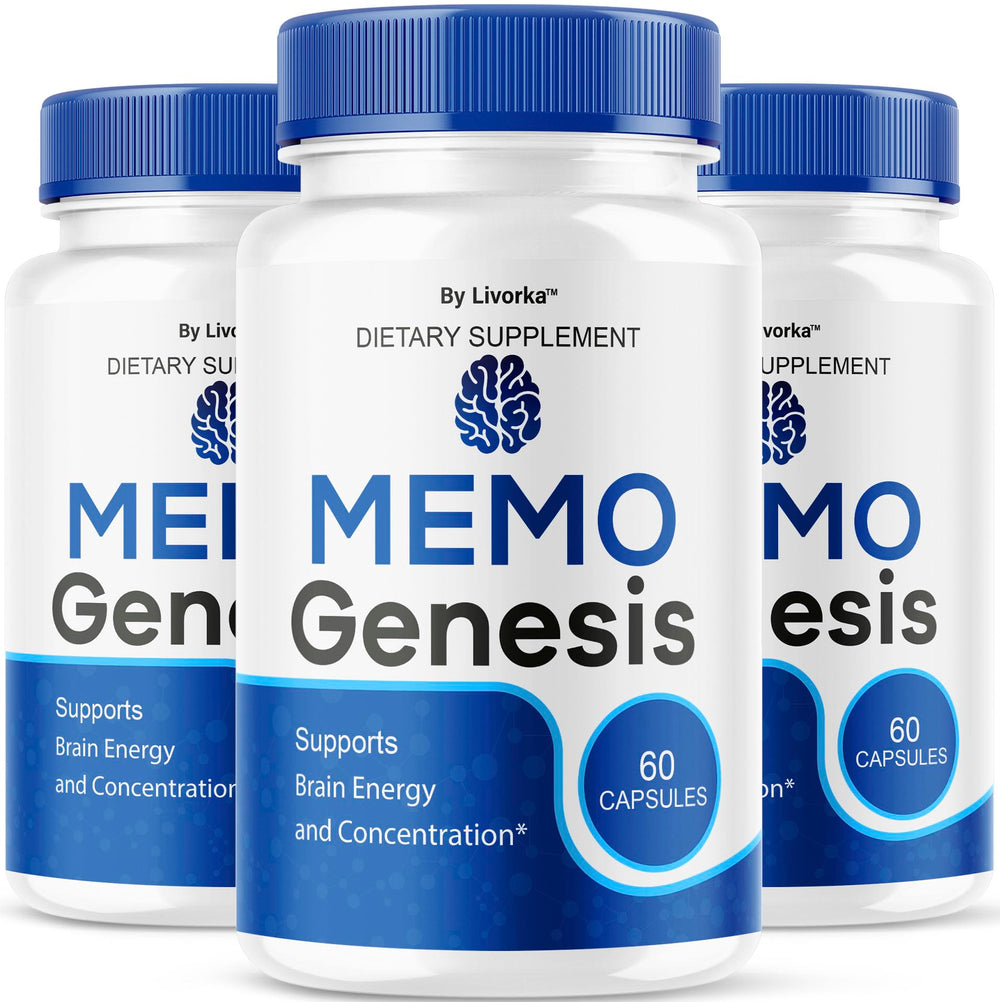 LIVORKA Memo Genesis bottle packaging for easy daily brain support