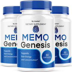 LIVORKA Memo Genesis bottle packaging for easy daily brain support