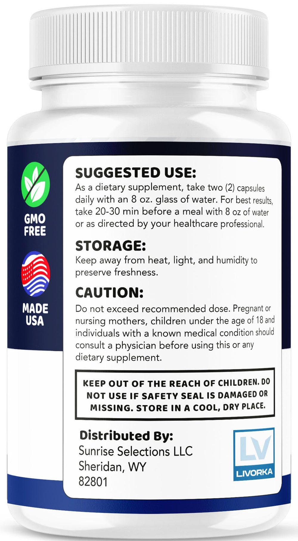 LIVORKA Memoforce packaging display in a tidy cognitive wellness setup.