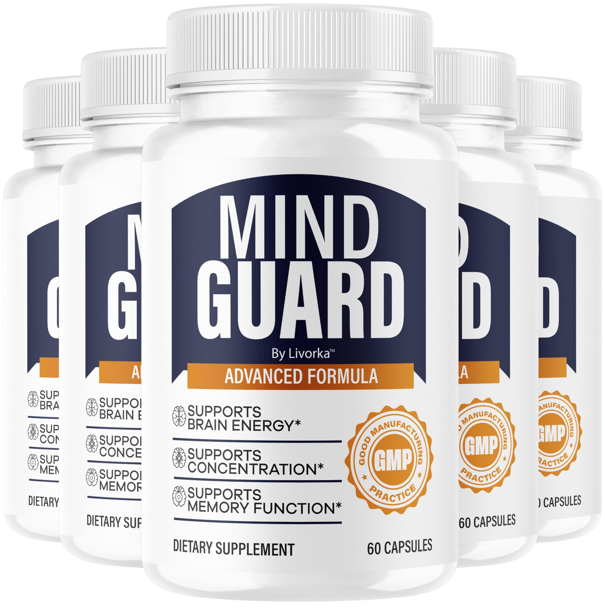 LIVORKA Mind Guard bottle for daily brain support and focus.