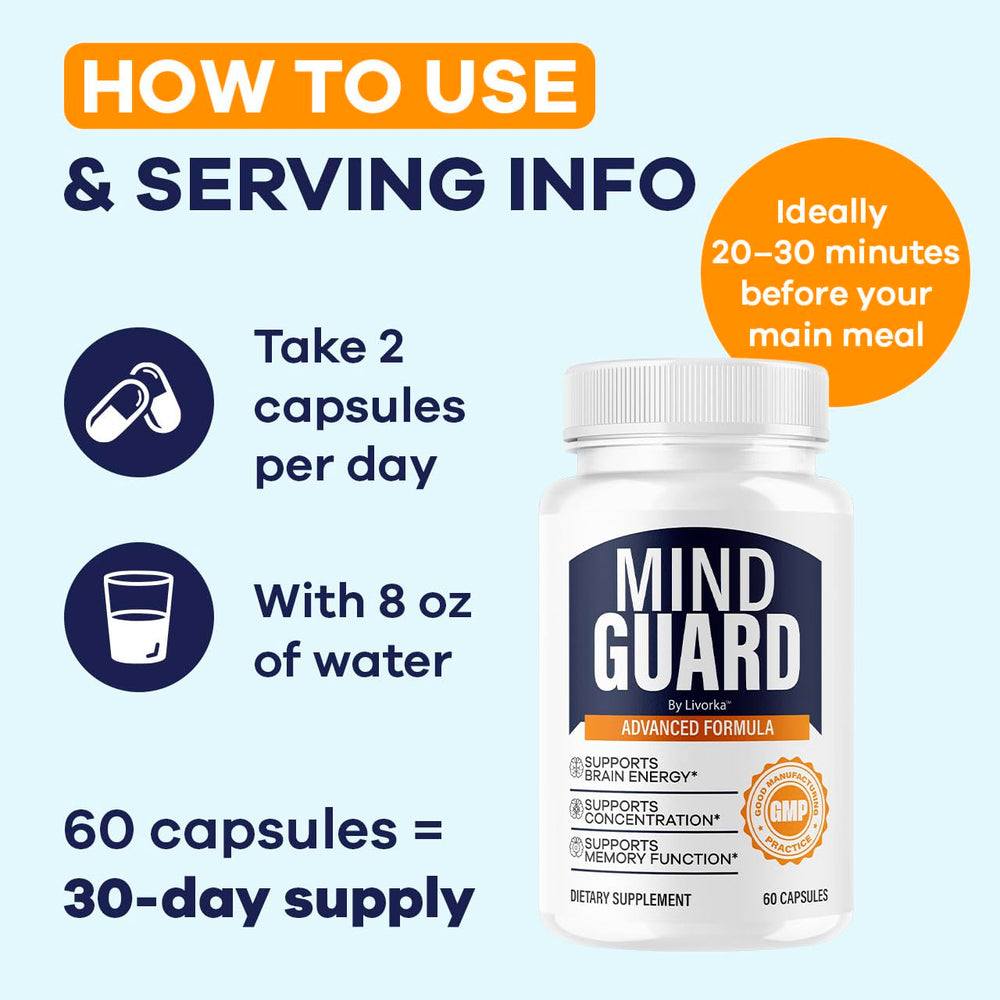 Mind Guard 5-pack packaging highlights convenience and value.