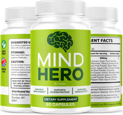 LIVORKA Mind Hero 5-pack display highlights value