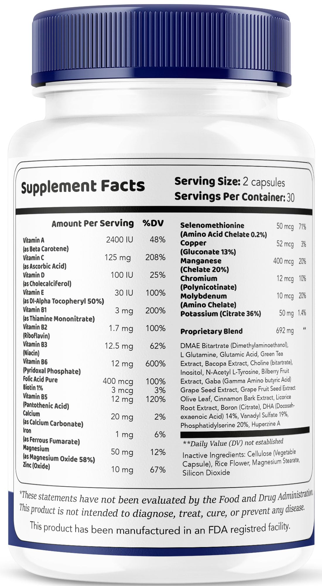 LIVORKA Mindful Wellness ingredients chart highlights natural components