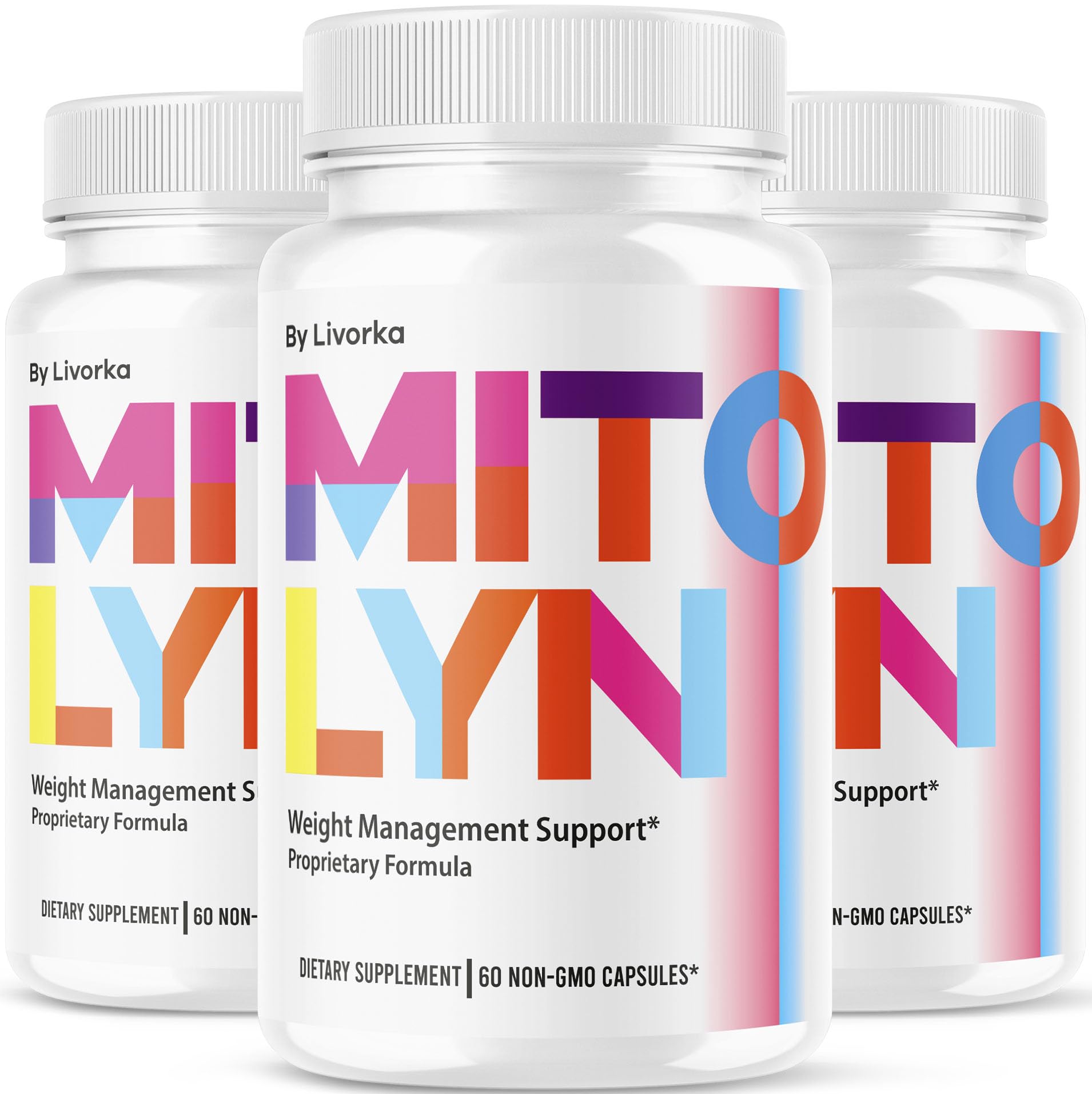 Livorka Mitolyn 3-pack bottle ready for daily wellness routine.