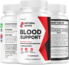 60-capsule LIVORKA Natural Glyco bottle indicating month's supply
