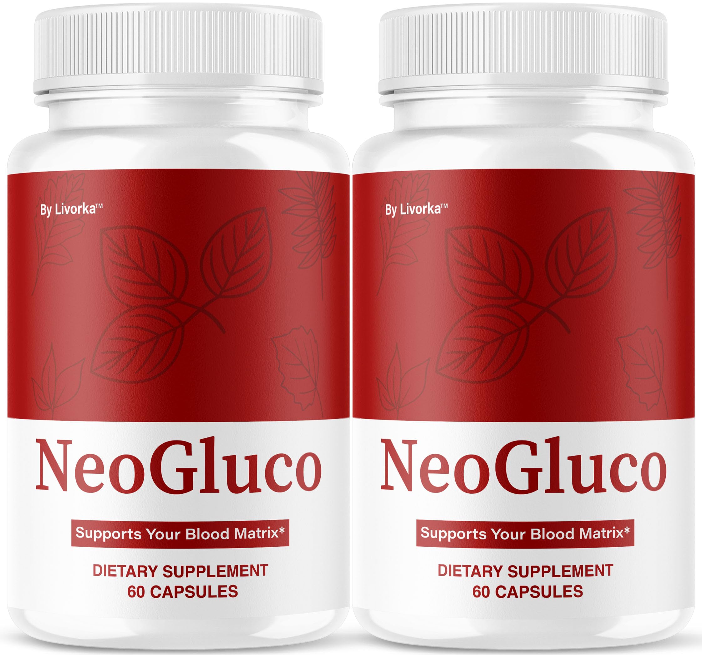 LIVORKA NeoGluco bottle close-up for easy daily wellness routine