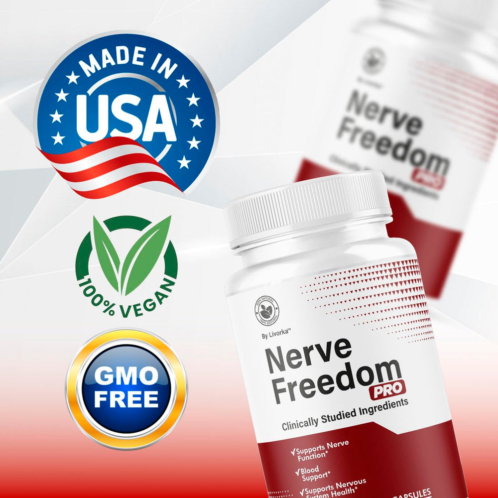LIVORKA Nerve Freedom Pro two-pack box showing value and convenience