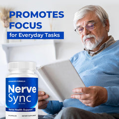LIVORKA Nerve Sync closeup bottle label shows clear branding and dosage information