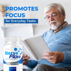 LIVORKA NerveFlow daily-dose reminder with water.