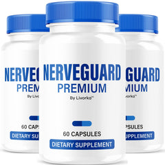 LIVORKA NerveGuard Premium bottle with 180 capsules for daily wellness support