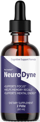 LIVORKA NeuroDyne bottle front highlighting a premium brain support supplement.