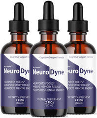 LIVORKA NeuroDyne bottle front view for daily brain support.