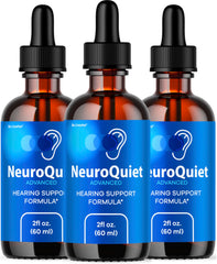 LIVORKA NeuroQuiet Drops bottle showing natural formula and three‑month supply