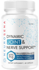 LIVORKA NeuroSena capsules bottle front view for daily nerve and joint support.