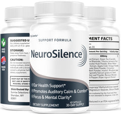 LIVORKA Neurosilence capsule pour demonstrates easy dosing for a daily routine.