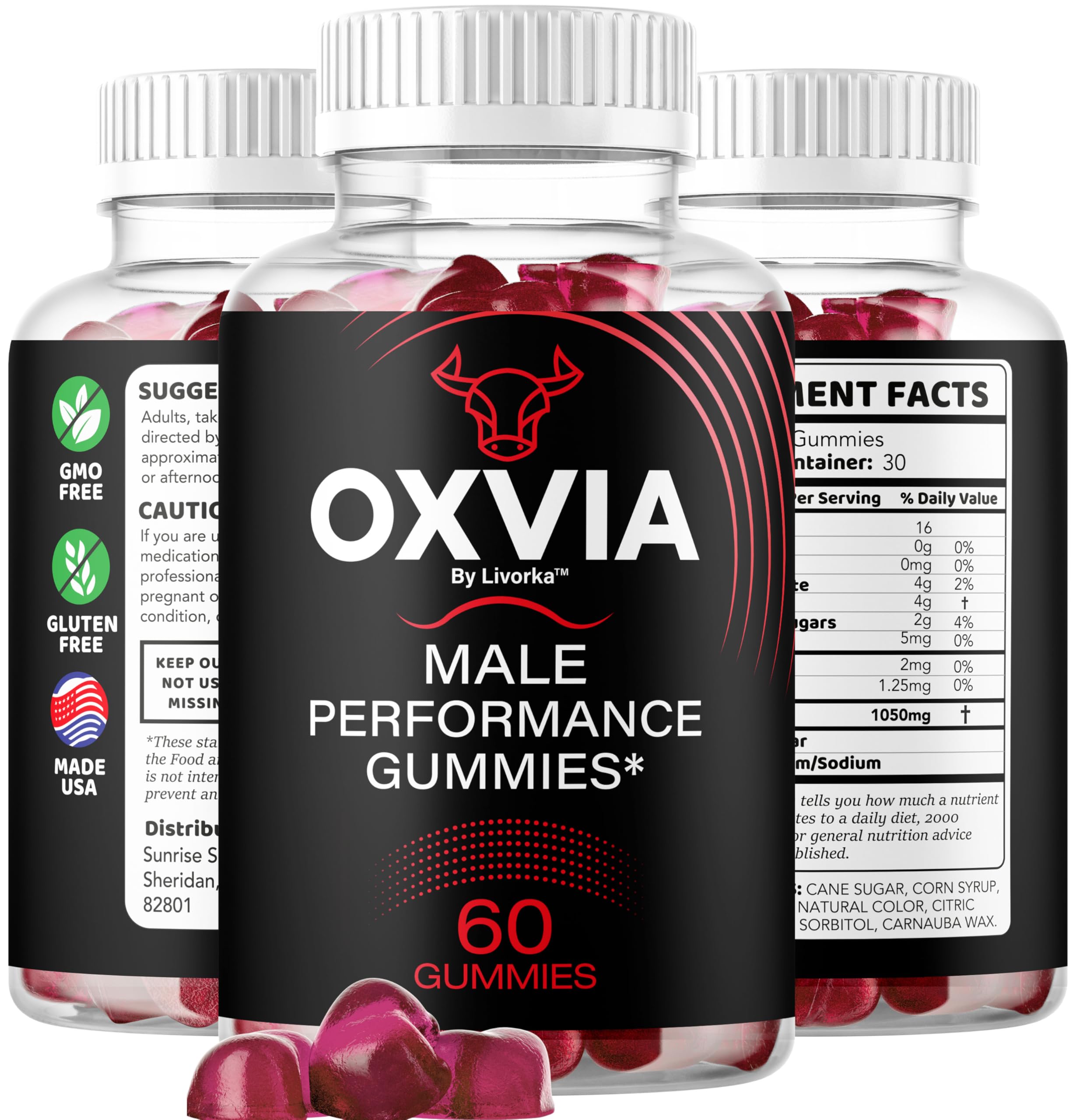 LIVORKA Oxvia Gummies energy glow suggests renewed vitality.