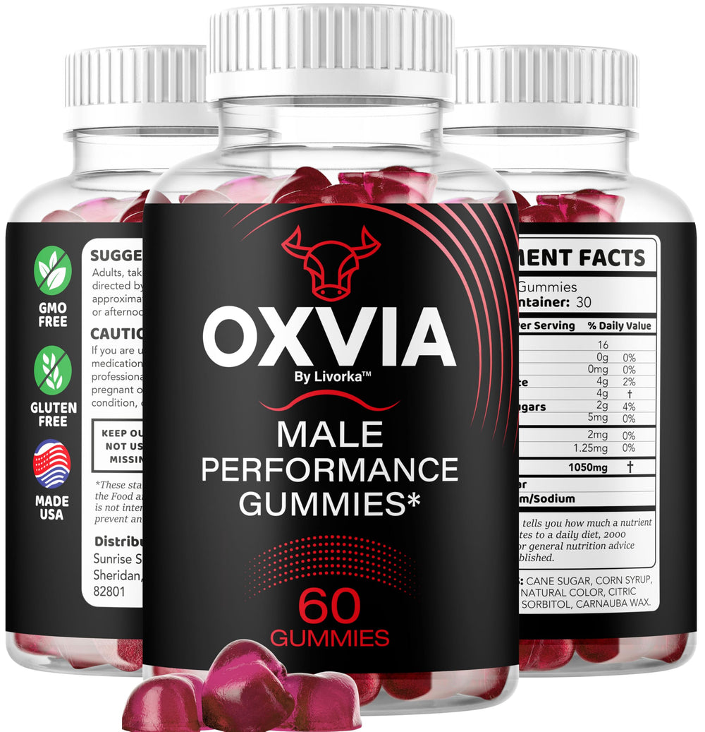 LIVORKA Oxvia Gummies energy glow suggests renewed vitality.