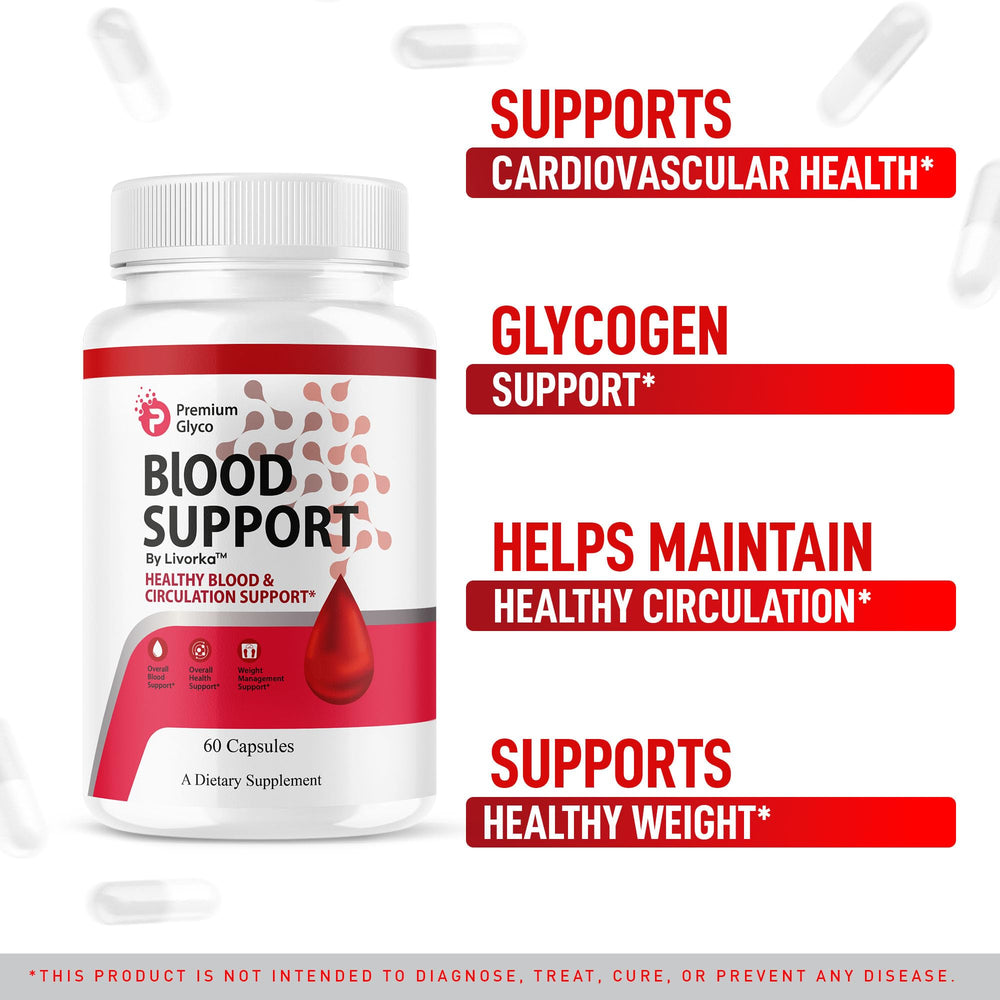 LIVORKA Premium Glyco bottle with 120 capsules for long-term daily use.
